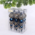 Набор украшений SHINE «Fairy tale» 14 см (6 шт.), night blue