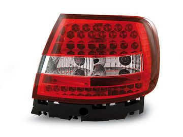 Задние фонари Audi A4 B5 red white led
