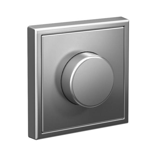 Светорегулятор поворотно-нажимной (диммер) ArtGallery LED RC 400Вт механизм сталь SE GAL000923