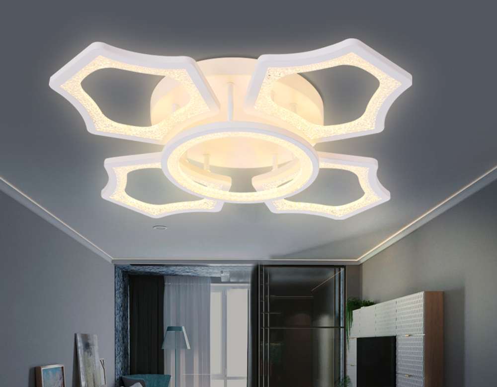 FA575/4+1 WH белый 106W 620*620*120 (ПДУ РАДИО 2.4G)