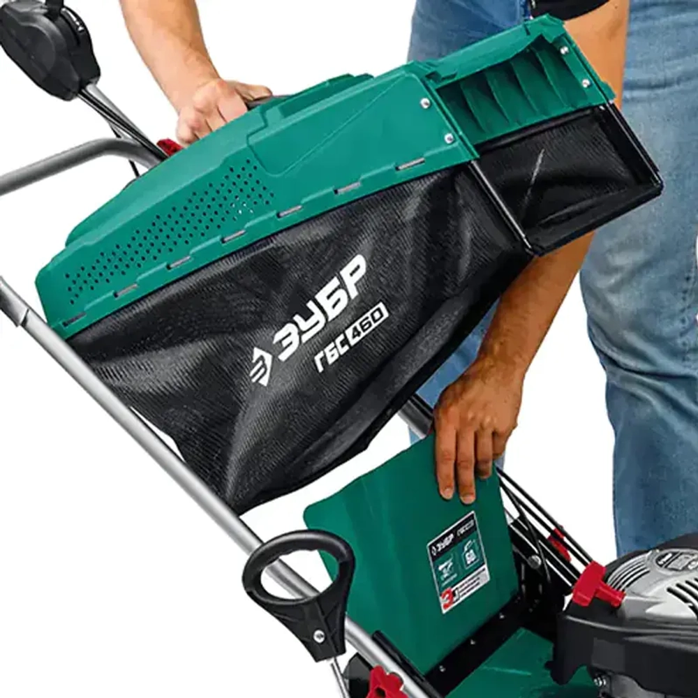 ЗУБР ГБС-460 газонокосилка бензиновая самоходная