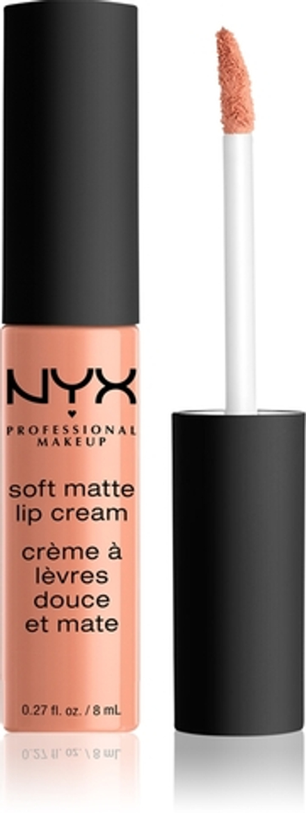 NYX Professional Makeup Soft Matte Lip Cream - Легкая матовая жидкая помада оттенок 15 Athens, 8 ml