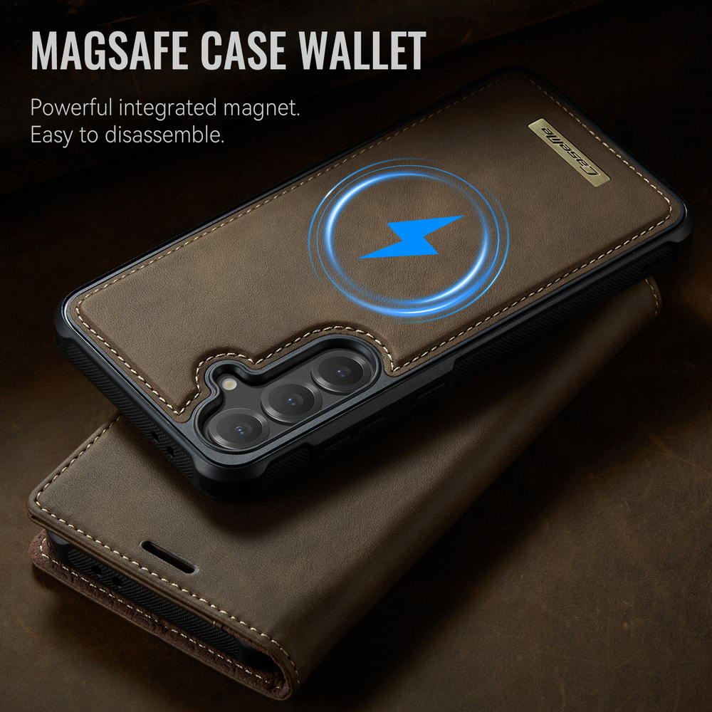 Чехол-кошелек CaseMe 2 in 1 MagSafe Samsung Galaxy S24