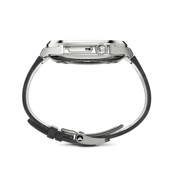 Корпус для Apple Watch ROYAL45 - Silver Leather