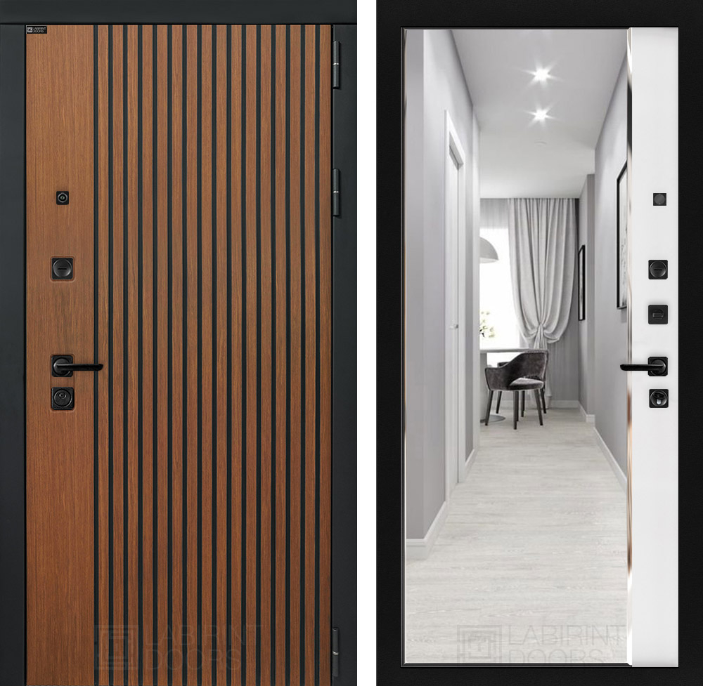 Шторм зеркало Панорама белый софт