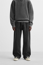 Джинсы baggy fit с вышивкой