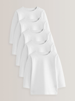 Лонгслив для мальчика Next 948-942, 5 шт., Белый