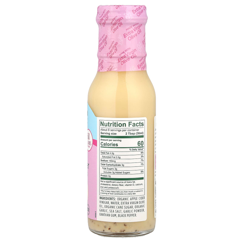 California Olive Ranch, Заправка для заправки из чеснока и яблочного сидра, 236 мл (8 жидк. Унций)