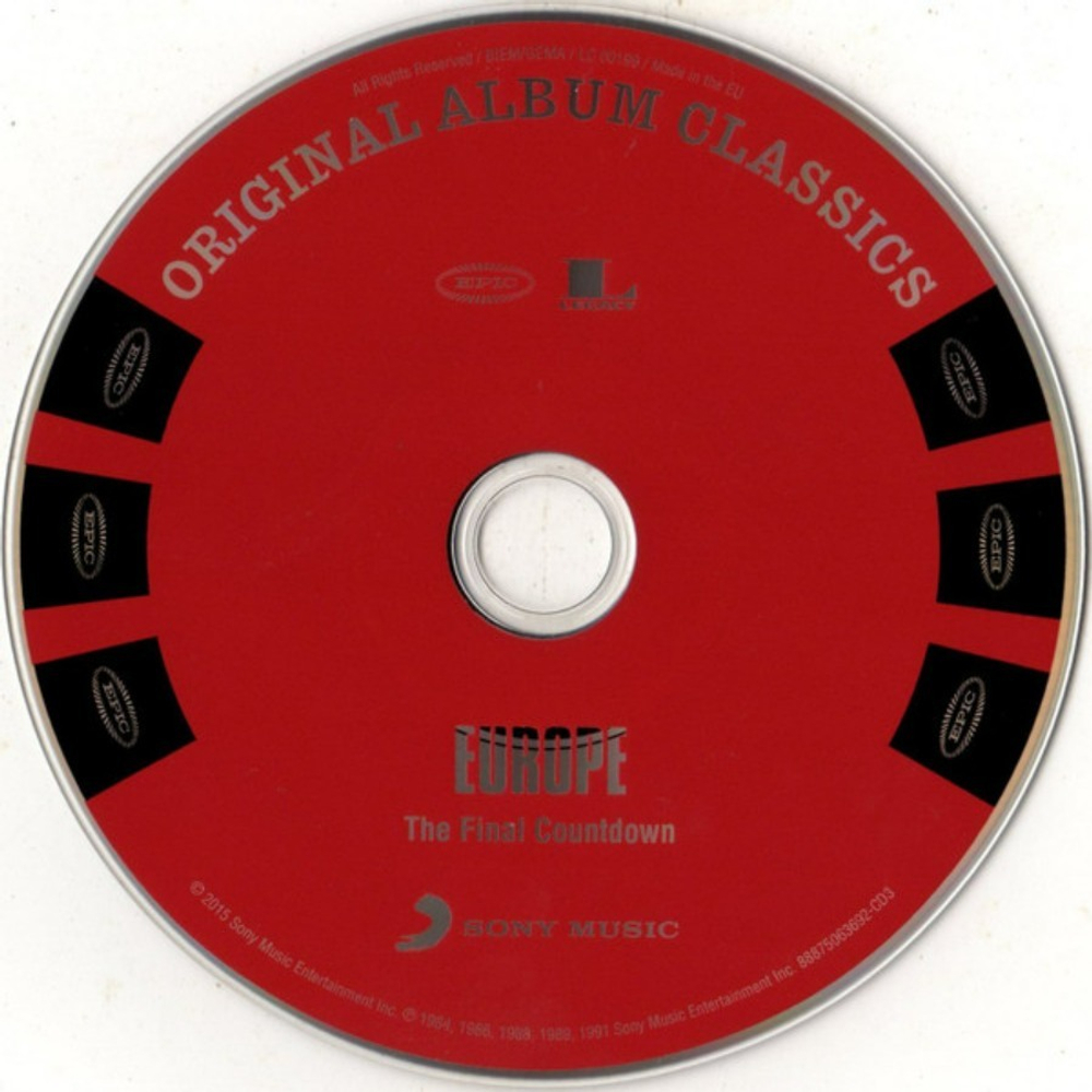 Europe / Original Album Classics (5CD)