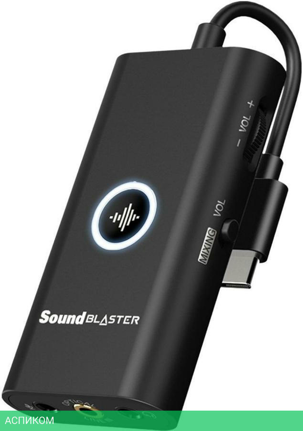 Звуковая карта Creative USB Sound Blaster G3 (70SB183000000)