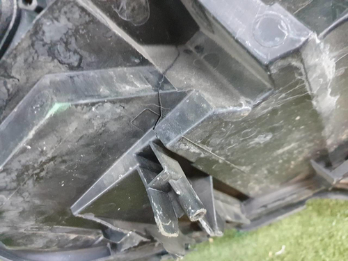 Битая Фара левая Mercedes S w222 (2013-2017) LED