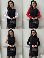 Платье сарафан офисное