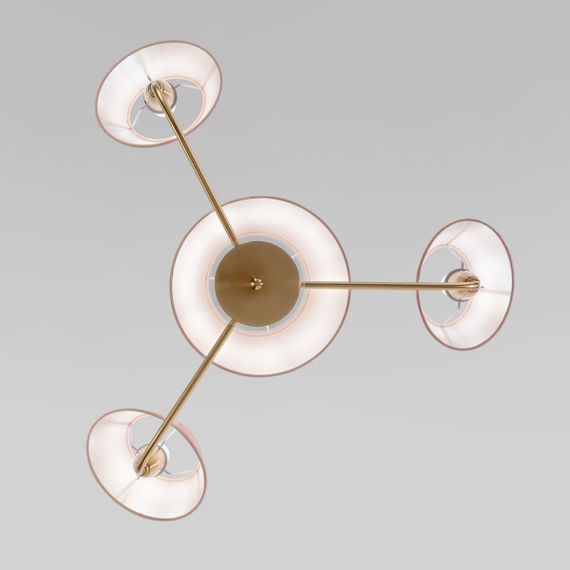 Подвесная люстра Eurosvet Milos 60153/6 латунь