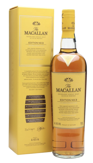 Виски The Macallan Edition №3, 0.7 л.