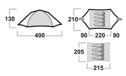 Палатка Husky Bright 4