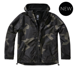 Brandit FRONTZIP WINDBREAKER M90 darkcamo