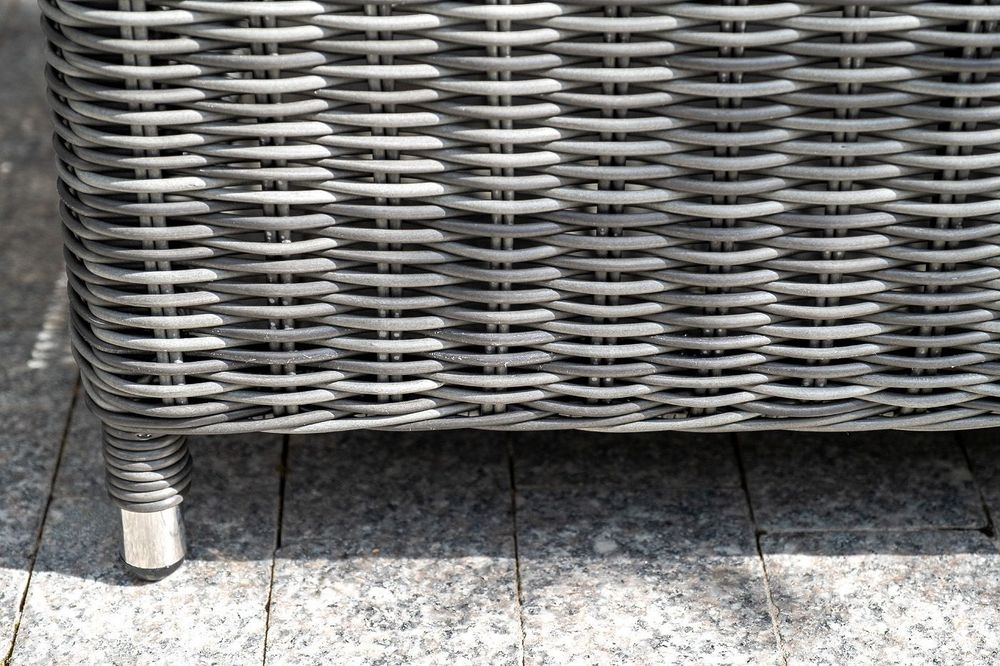 "Кон Панна" лаунж-зона из искусственного ротанга, цвет графит