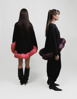 Лонгслив Women Lifebuoy Longsleeve Black and Rose