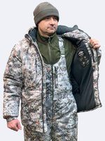 Зимний костюм Taygerr Егерь –45 °C, белый камуфляж, Алова