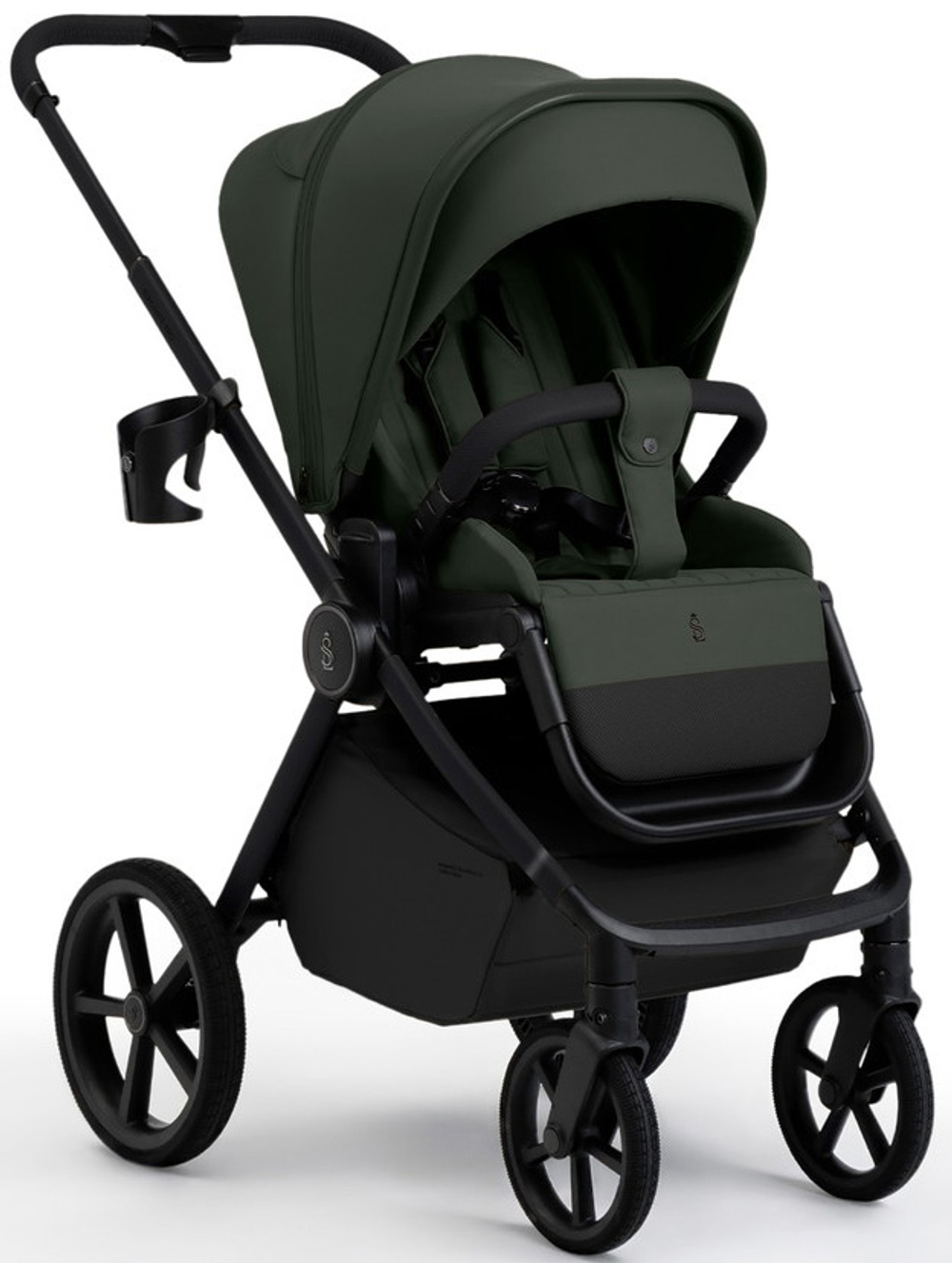 Коляска 4 в 1 Sweet Baby SBL Elegante Pro + автокресло Elegante Plus с базой i-Size ISOFIX DK780 Forest Green