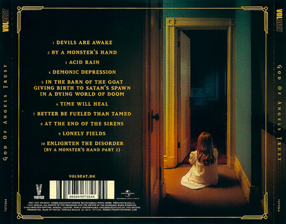 Volbeat / God Of Angels Trust (CD)
