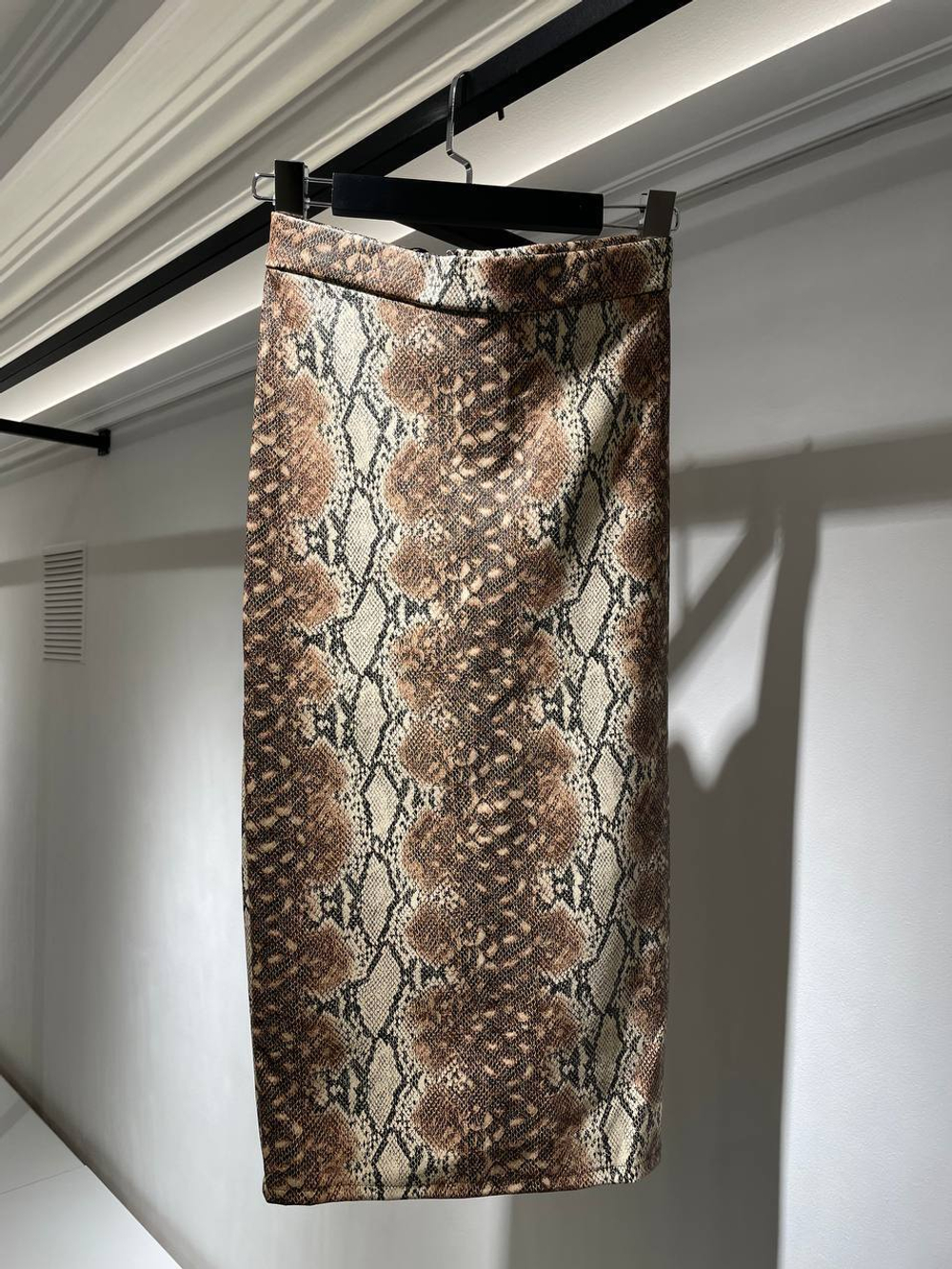 Юбка змея экокожа