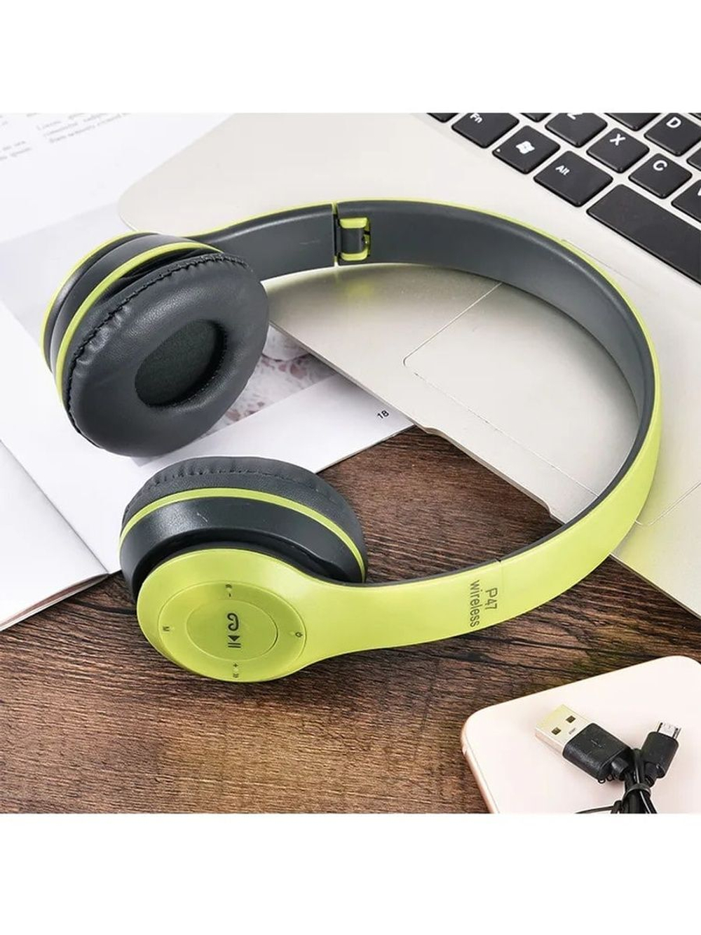 Наушники беспроводные большие блютуз