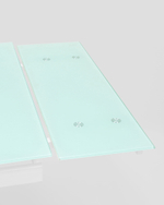 Стол обеденный Верона раскладной 160-220*90 глянцевый белый