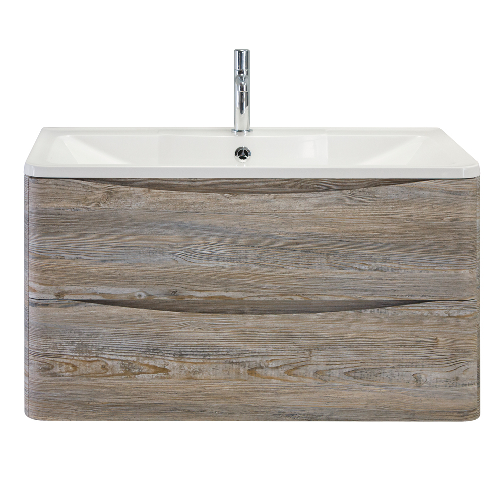 Мебель для ванной комнаты подвесная BelBagno ACQUA-800-2C-SO-PS 80см Pino Scania