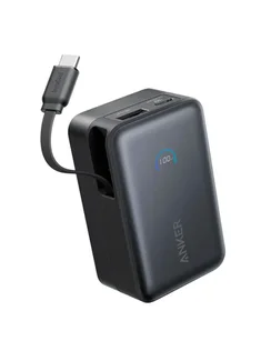 Внешний аккумулятор Anker Nano Power Bank 10000 mAh 45W (A1636) черный