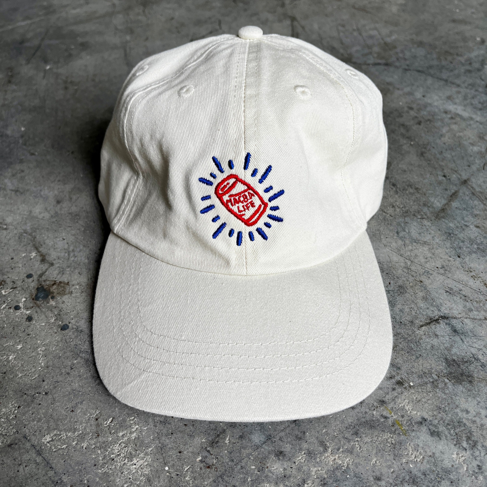 Кепка Macba Life Dummy Dad Cap White