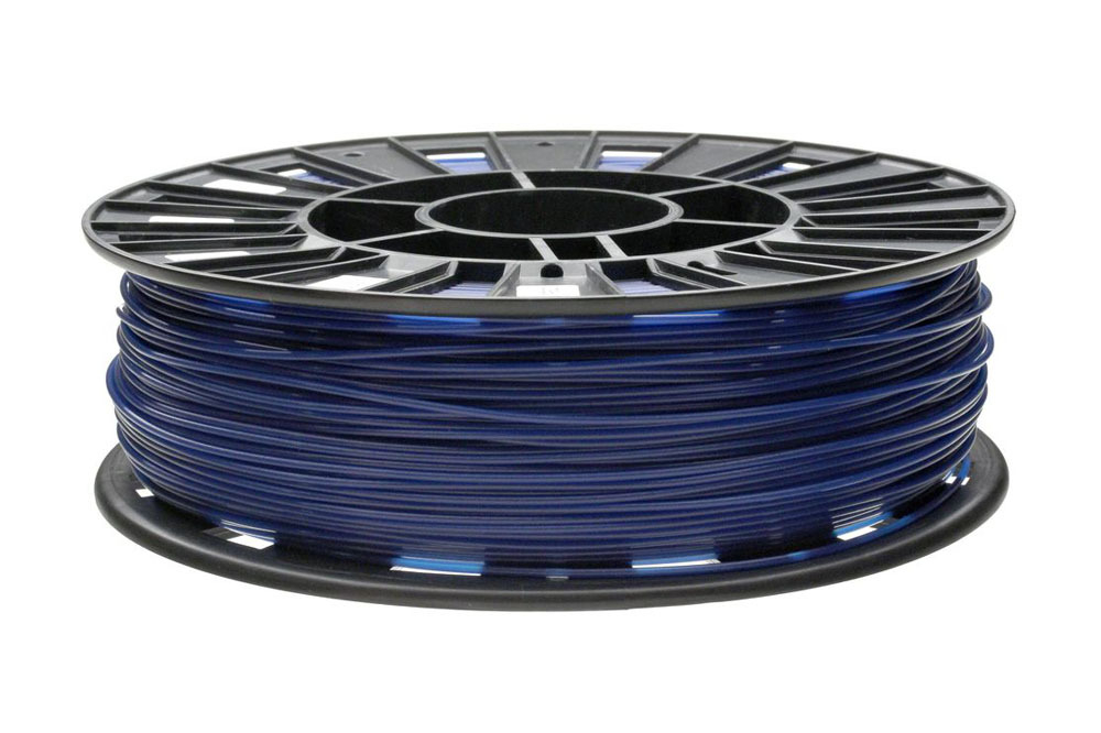 PLA пластик 1,75 для 3D принтера REC синий 0,75 кг