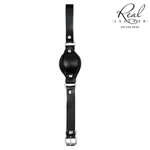 Черный кожаный кляп