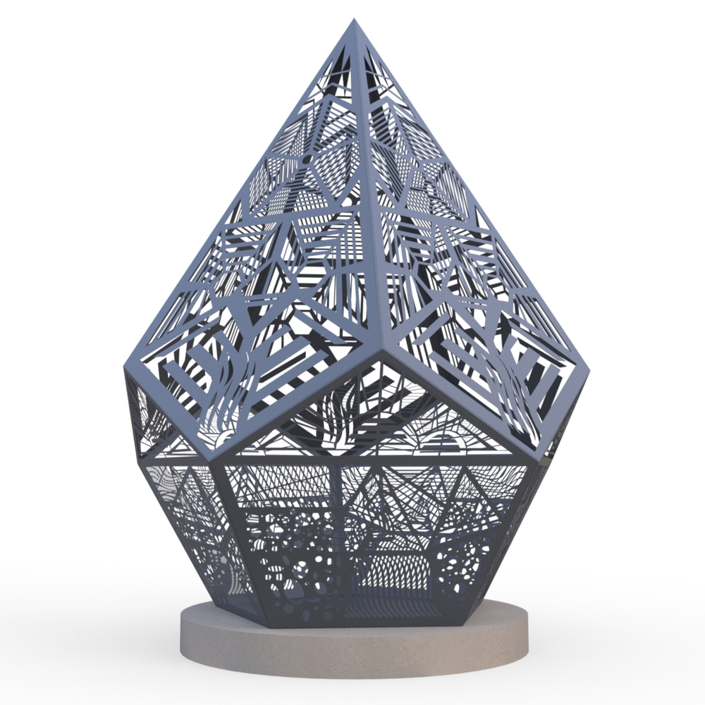 Парковая скульптура Капля