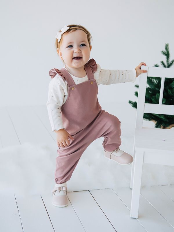 Лонгслив с волнистым краем 