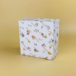 Lenardi 109-254 Фруктовница 20х12см на ножке КРОКУС ЗОЛОТО в под.уп.(х6)Фарфор