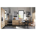 Стул деревянный - IKEA INGOLF, 91х43х52 см,  черный, ИНГОЛЬФ ИКЕА