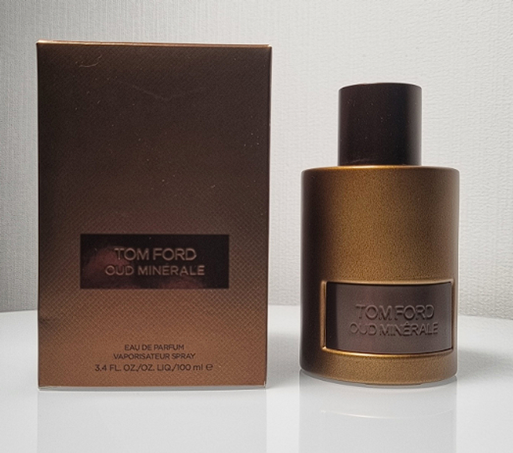 Tom Ford Oud Minérale (2023) 100ml (Коробка парфюма без слюды, парфюм новый, распаковка для фото)
