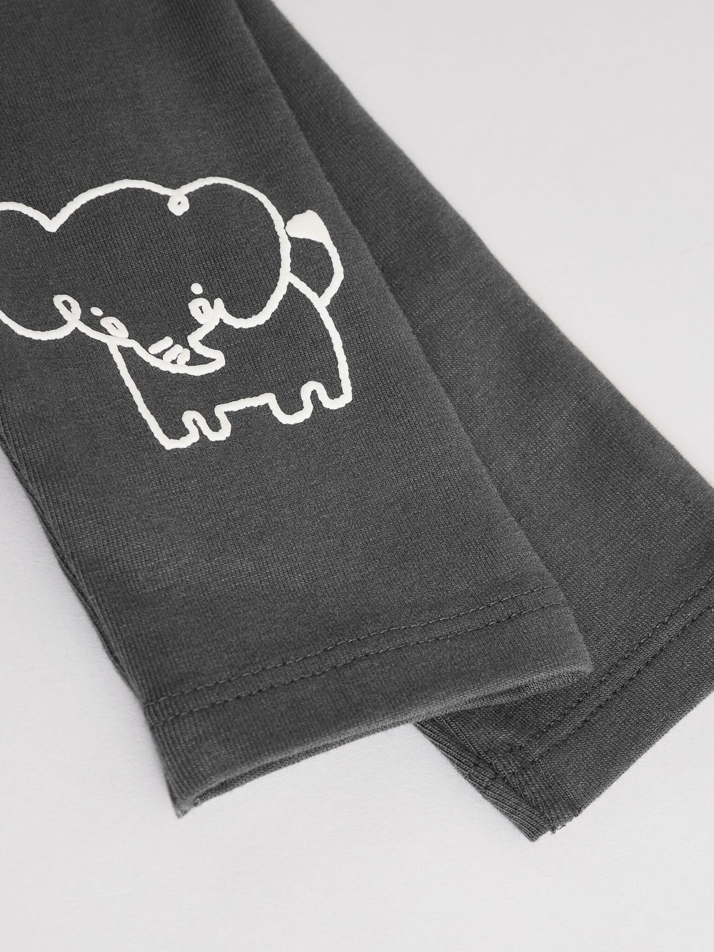 Лонгслив и легинсы в комплекте для малышей Next E48-214, Серый, Темно-серый