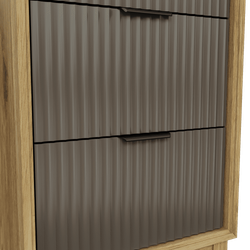 Комод Тифани - 3, дуб золотой