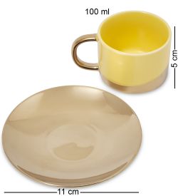 GAEM Art MUG-437/2 Набор из 6 чайных пар