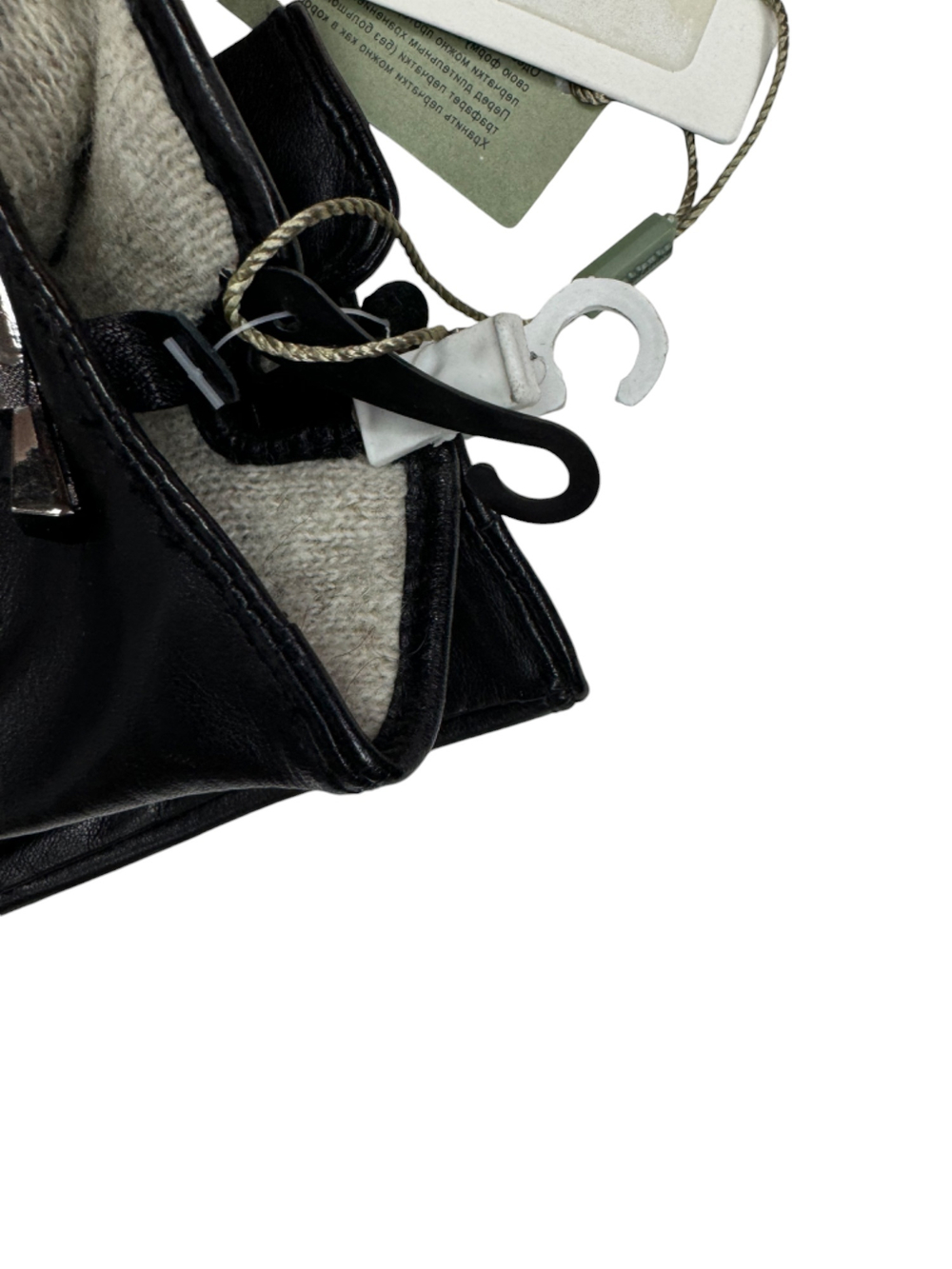 Kasablanka.Перчатки.Женские.Кожаные.Люкс качества.Трикотаж-шерсть.В упаковке 5 шт.