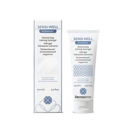 Dermatime Sensi-Well Moisturizing Calming Hydrogel Увлажняющий успокаивающий гидрогель для чувствительной кожи 150ml