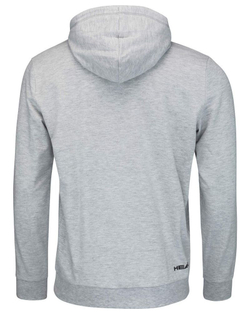 Мужская теннисная кофта Head Club Byron Hoodie M - grey melange
