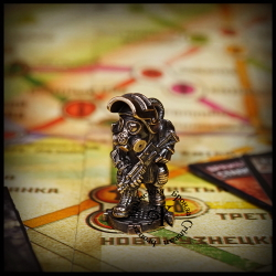 Коллекционная фигурка "Сталкер.Метро" , бронза