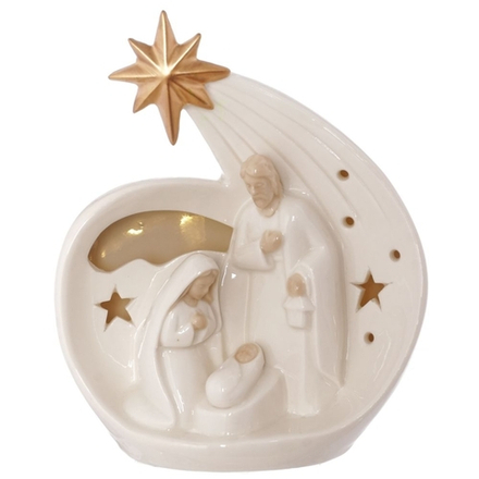 GAEM Фигурка декоративная с подсветкой "Рождество" (2xLR44), L9 W6 H11 см