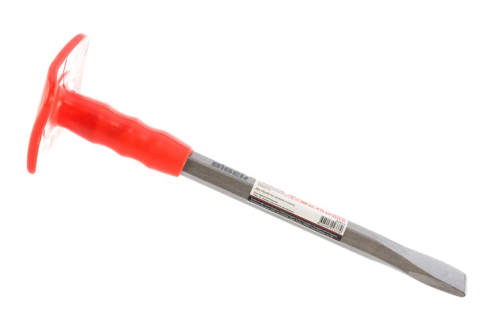 БИБЕР 85411 Зубило с протектором, плоское "Профи" 20мм 16х300мм (12/48)