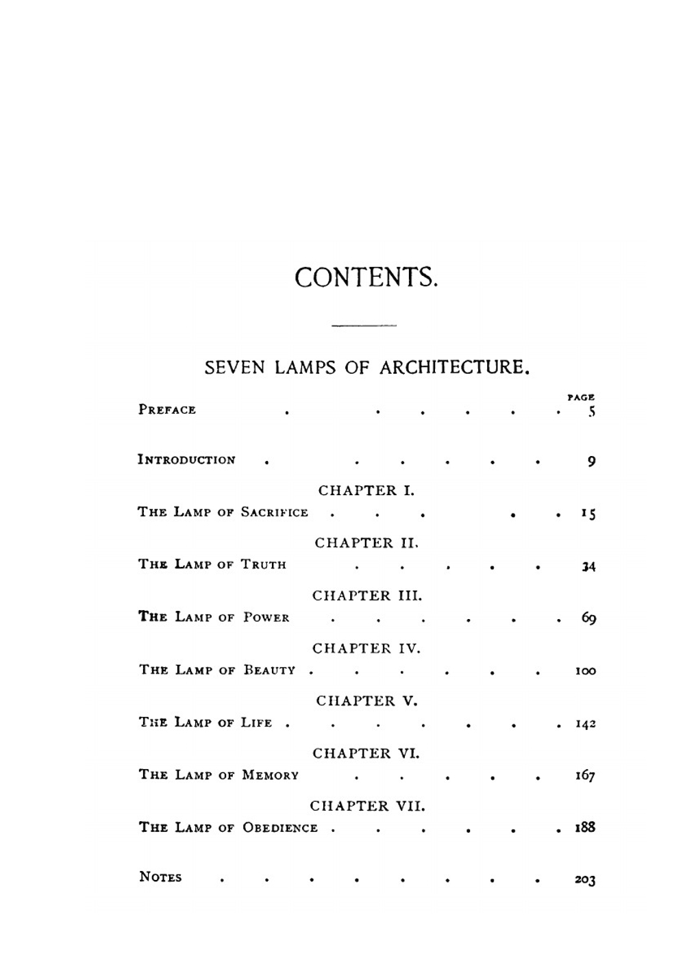 The seven lamps of architecture. lectures on architecture and painting: the study of architecture | John Ruskin