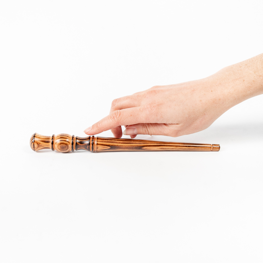 Деревянная клубочница-намотка из древесины сибирский кедр для пряжи. KL1