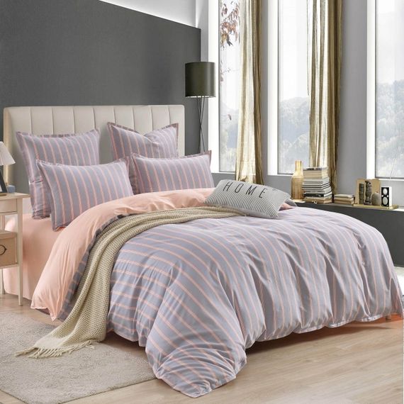 Вивьен (серая) КПБ сатин Евро Макси 2н